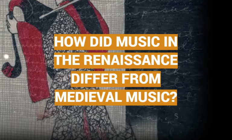 How Did Music In The Renaissance Differ From Medieval Music? - MusicProfy