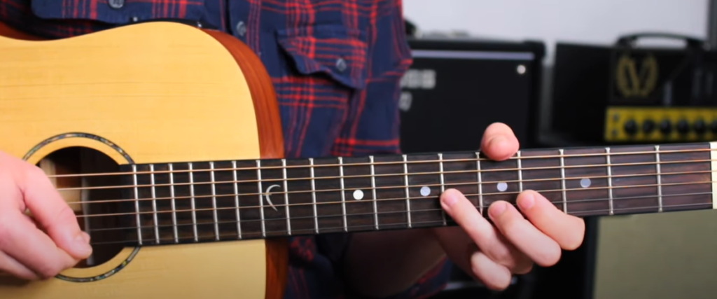 What are 4 easy guitar chords?