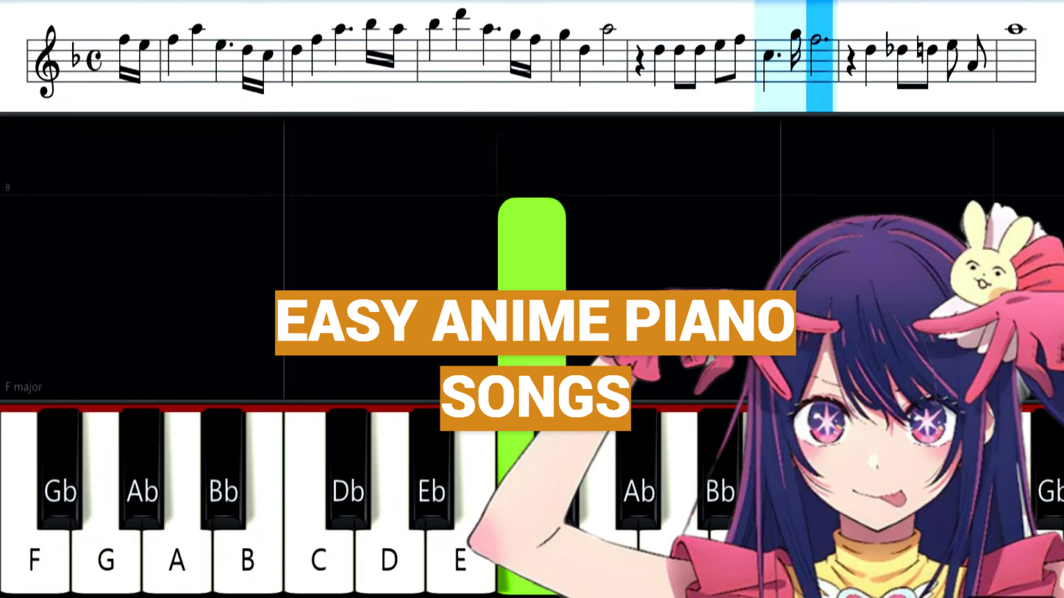 Easy Anime Piano Songs MusicProfy