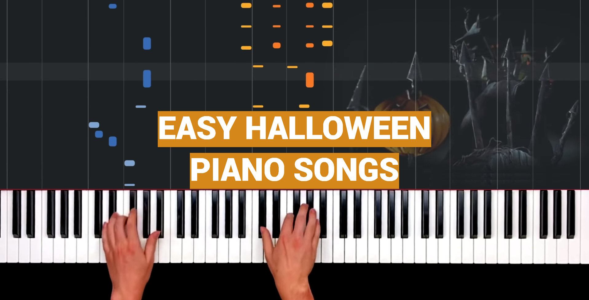 Easy Halloween Piano Songs