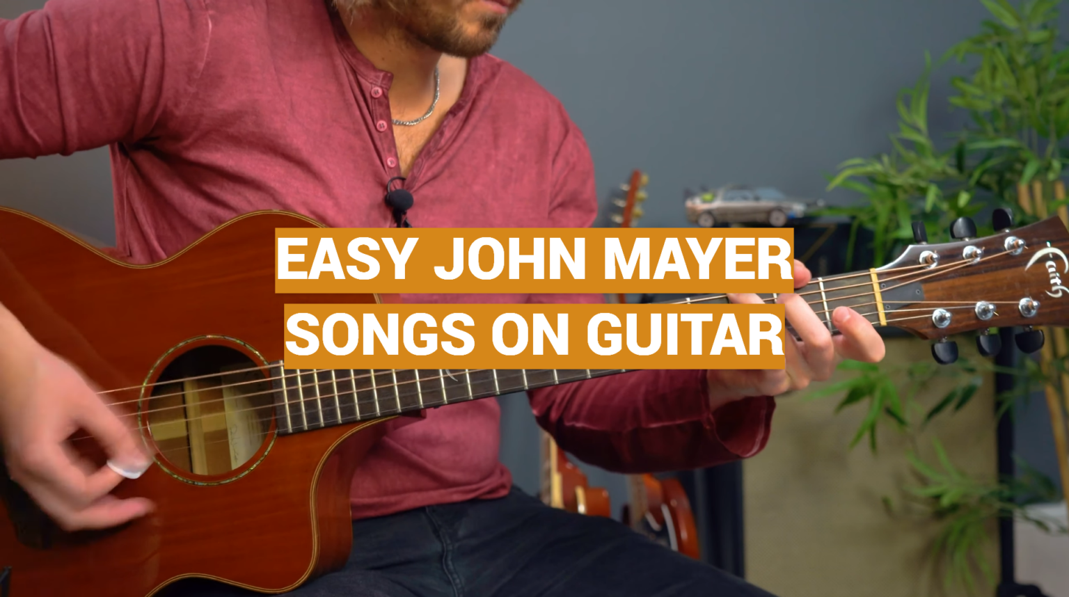 Easy John Mayer Songs on Guitar MusicProfy