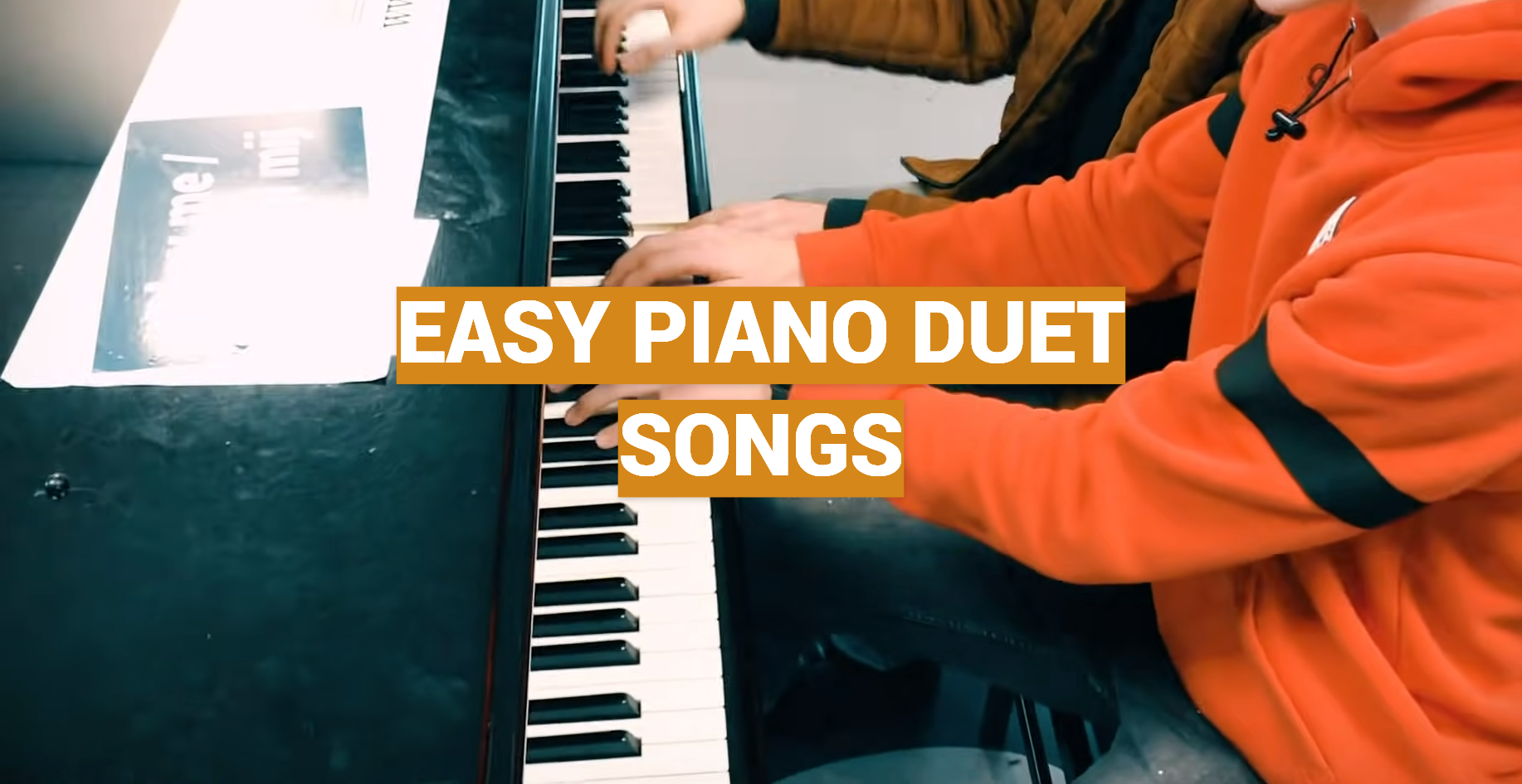 Easy Piano Duet Songs