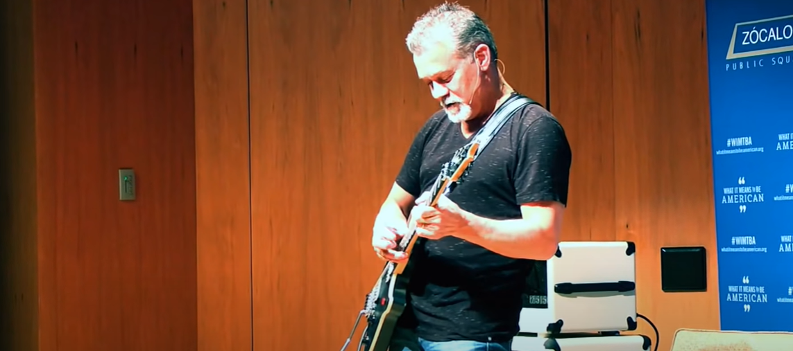What guitar did Eddie Van Halen play?