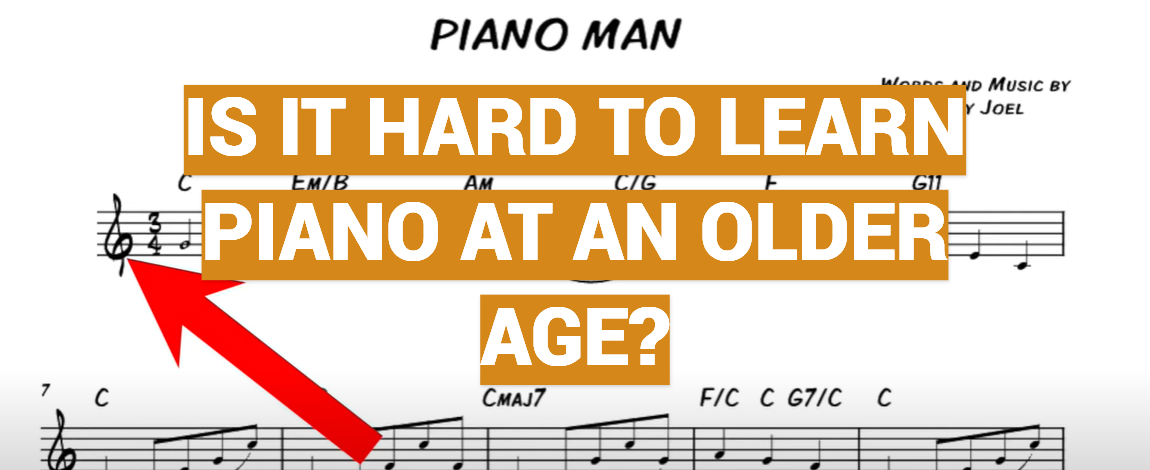 Is It Hard to Learn Piano at an Older Age?