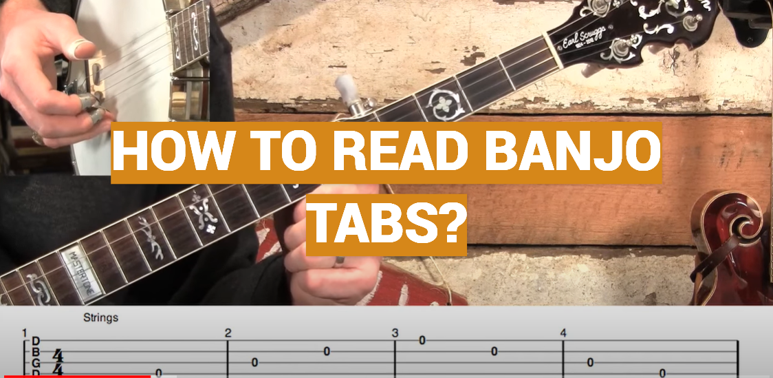 How to Read Banjo Tabs?